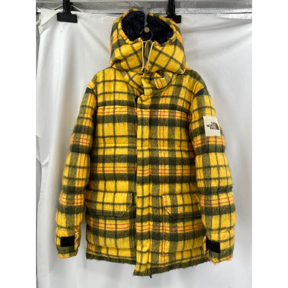 The North Face Unisex M Brown Label Down Parka Summit Gold Heritge - Picture 2 of 9